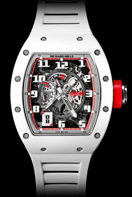 Best Richard Mille RM 030 White Ceramic Replica Watch